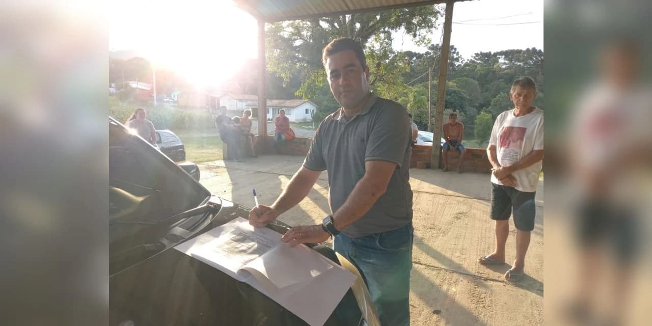 Em Guamiranga 26 famílias da localidade Pé da Serra serão beneficiadas com a rede de água