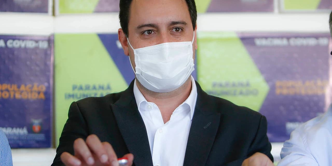 Governador Ratinho Junior testa positivo para Covid-19