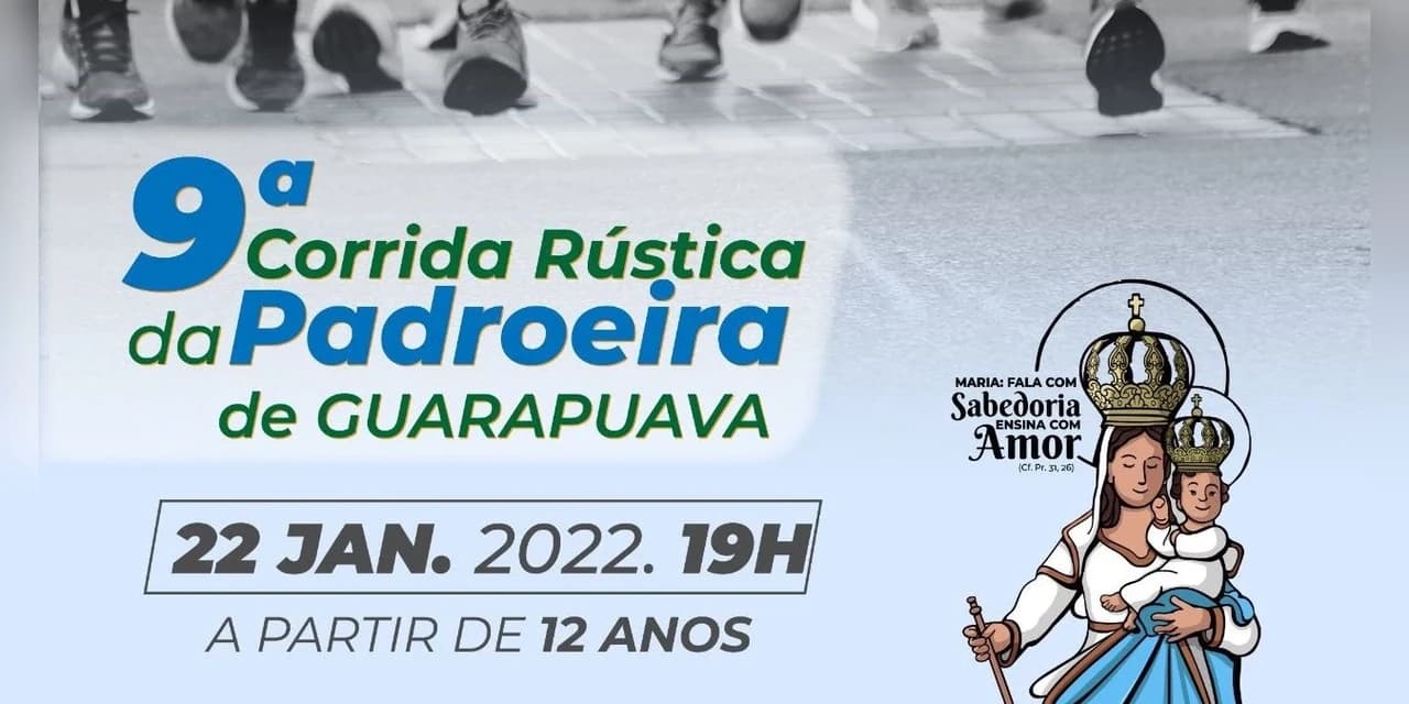 Corrida da Padroeira é adiada em Guarapuava
