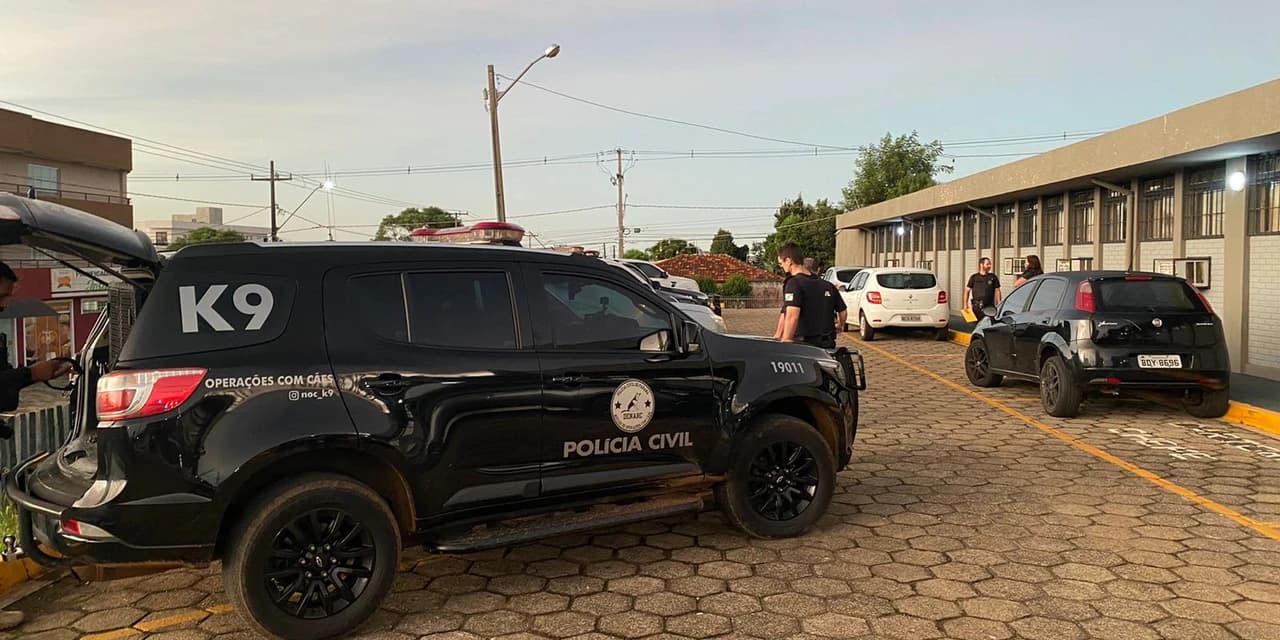 Polícia Civil cumpre 20 mandados judiciais em Guarapuava, Quedas do Iguaçu e na Penitenciária Estadual de Francisco Beltrão