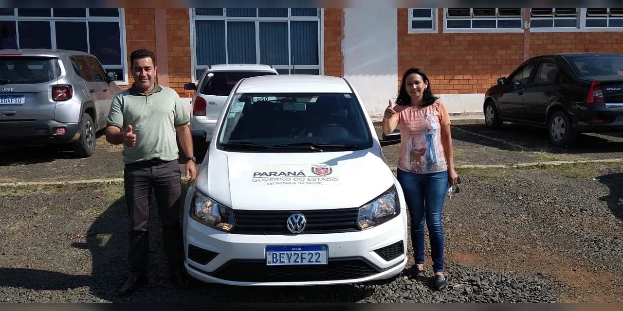 Prefeito de Guamiranga Marcelo Leite recebe veículo para a Ubs de Boa Vista