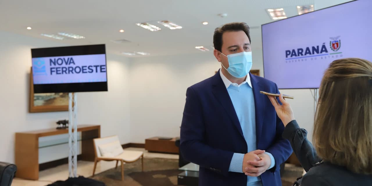 Governador vai a Brasília discutir detalhes do projeto da Nova Ferroeste