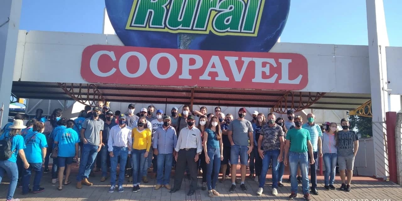 Agricultores de Guamiranga visitam Show Rural Coopavel 2022