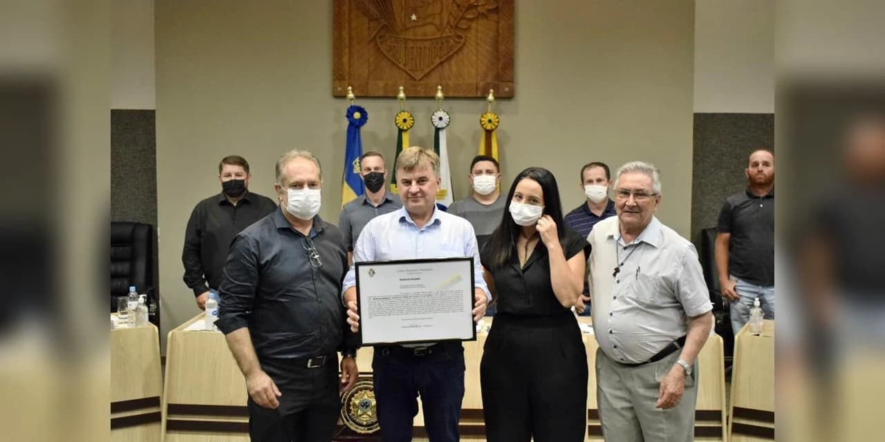 Em Prudentópolis, Hospital São Vicente de Paulo recebe Moção de Aplauso pelos 109 anos