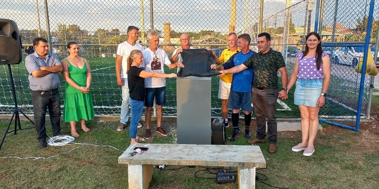 TV NOSSA GENTE: Com recursos próprios prefeitura de Guamiranga inaugura Meu Campinho no Parque Ambiental! Asssista a reportagem!