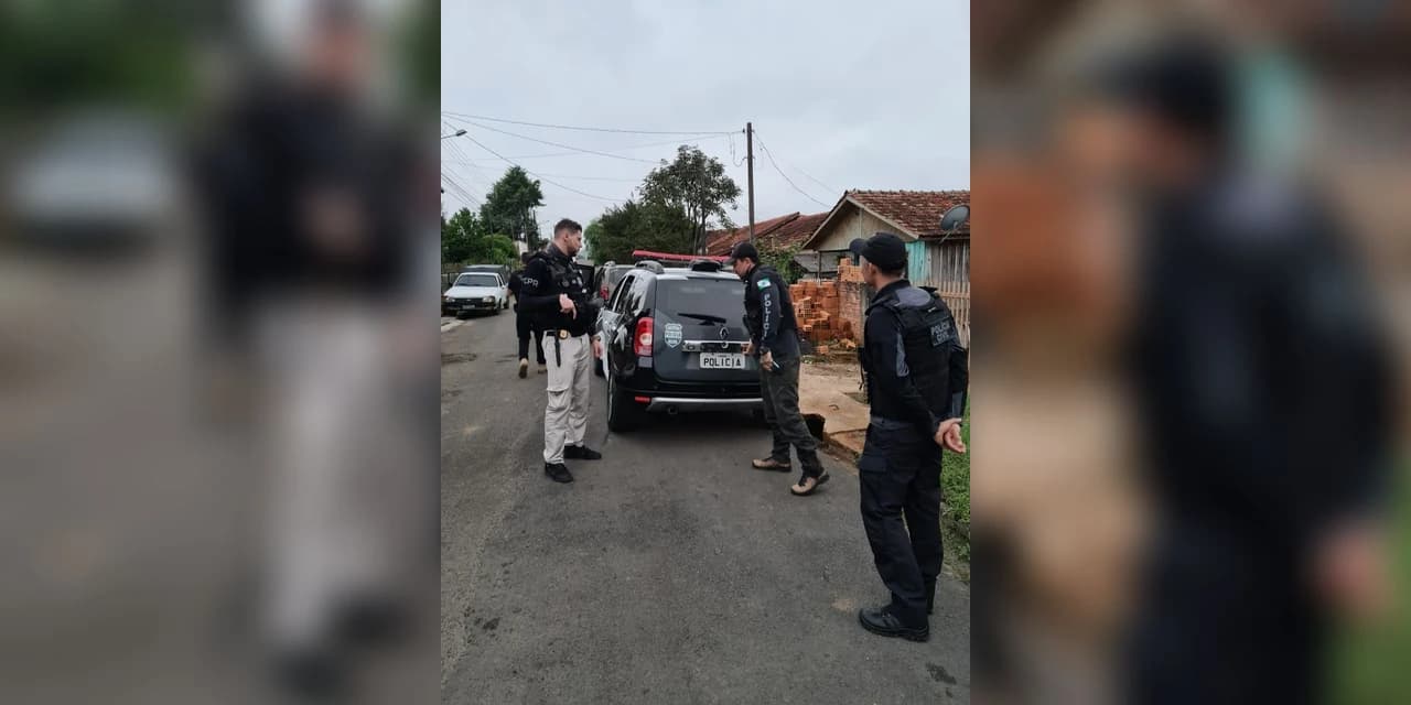 Polícia Civil de Irati prende 3 pessoas por homicídio e tentativa de homicídio