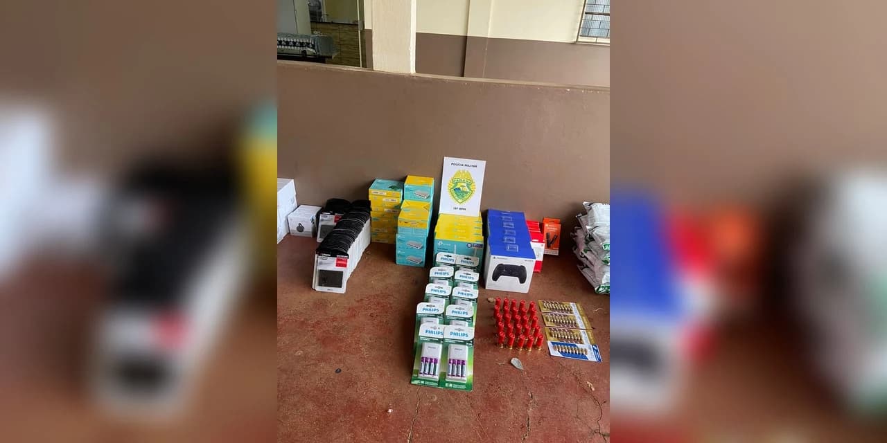 Duas pessoas são presas por contrabando e descaminho em Manoel Ribas
