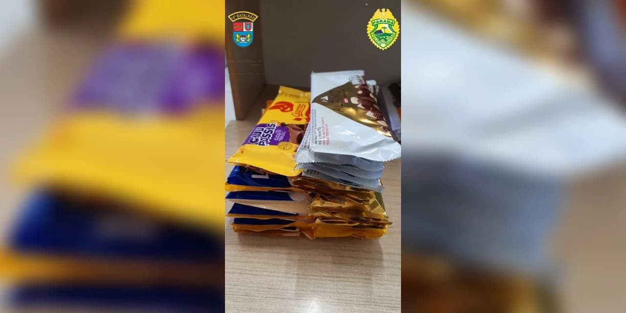 Segurança recupera chocolates furtados de um estabelecimento na Vila Mariana