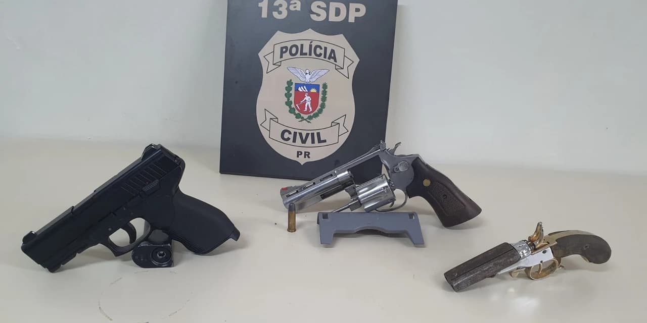 Polícia Civil em Ponta Grossa prende em flagrante advogado por posse ilegal de arma de fogo