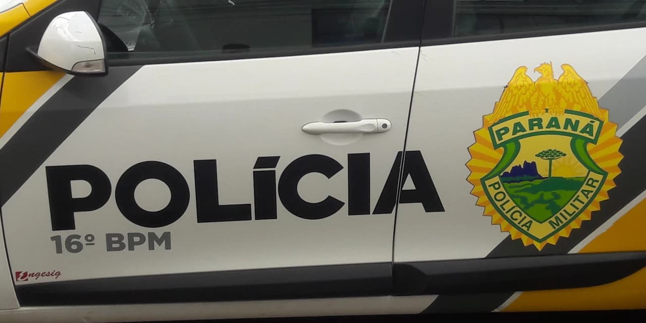 Em Prudentópolis homem é preso após fazer ameaças para a ex esposa e fugir da polícia.