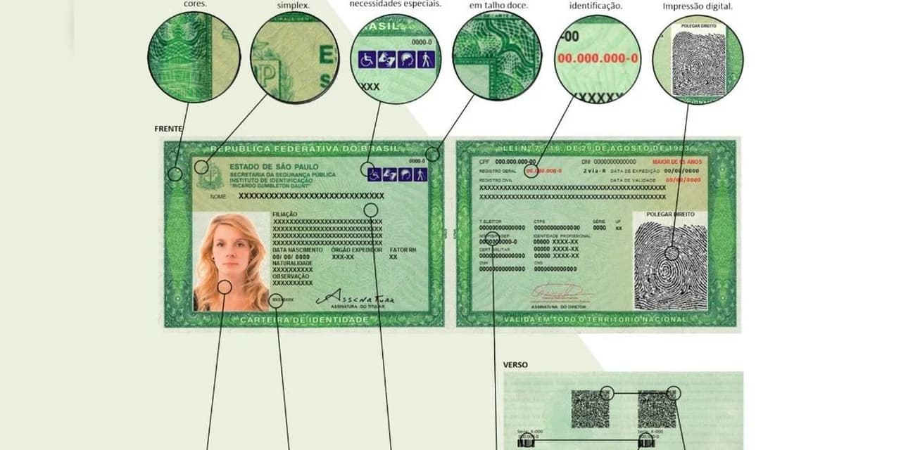 Nova carteira de identidade começa a ser emitida na próxima semana