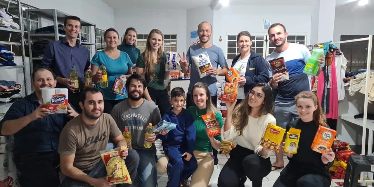Dia de Cooperar: Sicredi arrecada mais de 4,5 mil quilos de alimentos em Prudentópolis