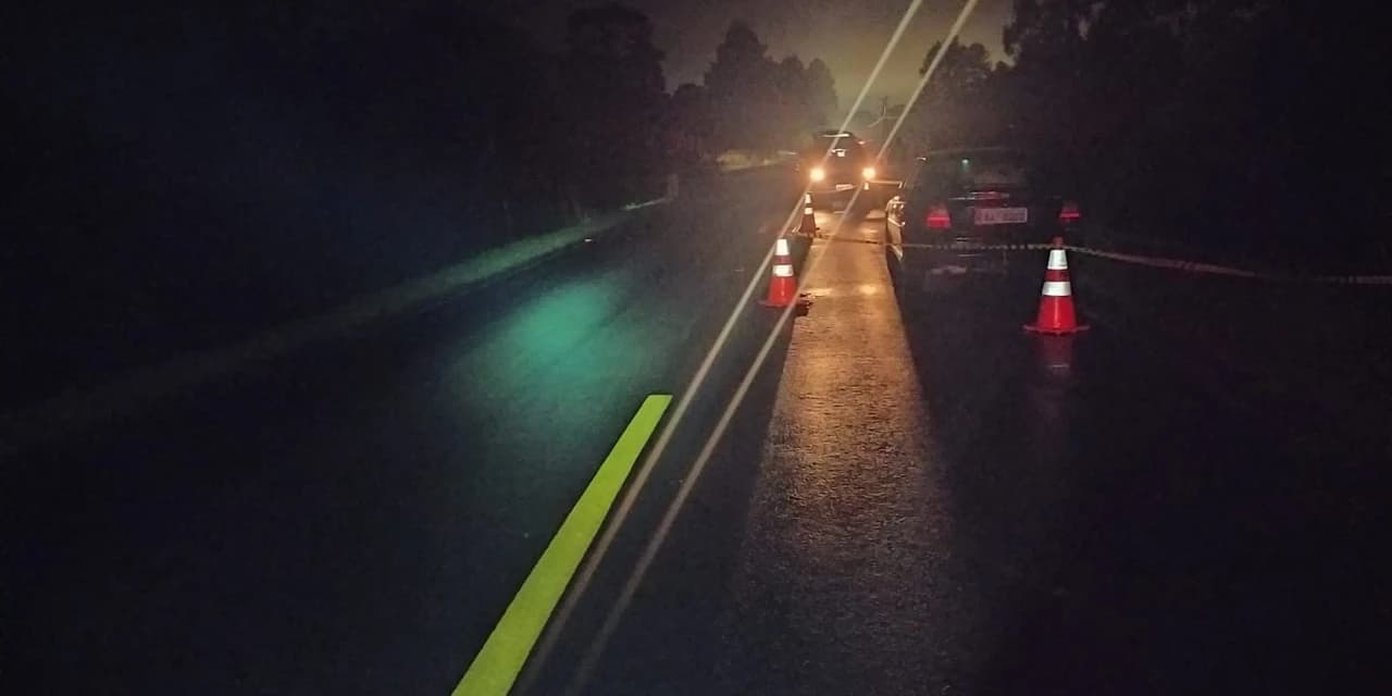 Pedestre morre após atropelamento na BR 153, em Rio Azul