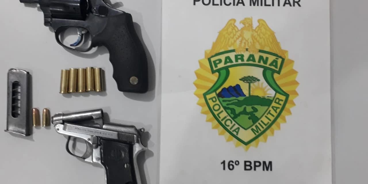 Homem é baleado na cabeça na BR-373,em Prudentópolis; Polícia encontra duas armas no local