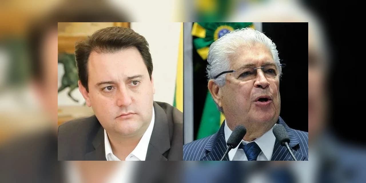 Ratinho Junior registra 55% e Requião 19% na pesquisa Ipespe