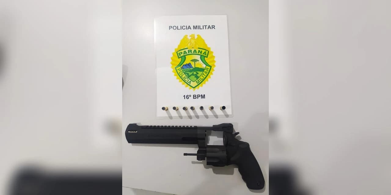 Veículo é atingido por disparo de arma de fogo em Prudentópolis