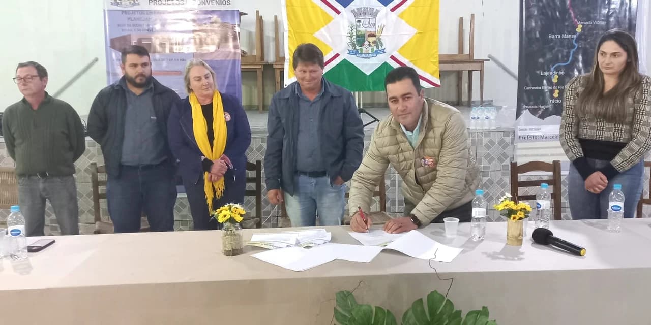 TV NOSSA GENTE: Prefeito Marcelo Leite assina ordem de serviço e presta contas do mandato durante reunião com a comunidade. Assista o VÍDEO!