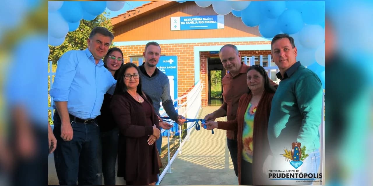 TV NOSSA GENTE: Prefeitura realizou a entrega da ESF Laudelina Queiroz dos Santos localizada no Rio D’ Areia. Assista o Vídeo!