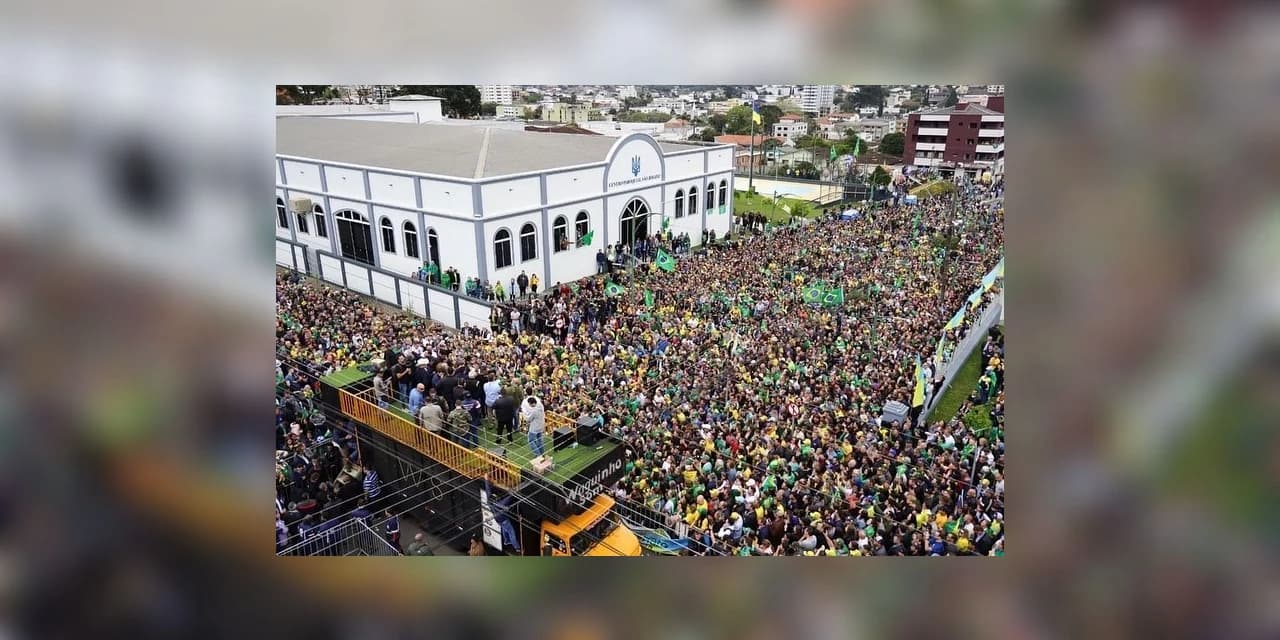 TV NOSSA GENTE: Bolsonaro participa de motociata e encontro em Prudentópolis