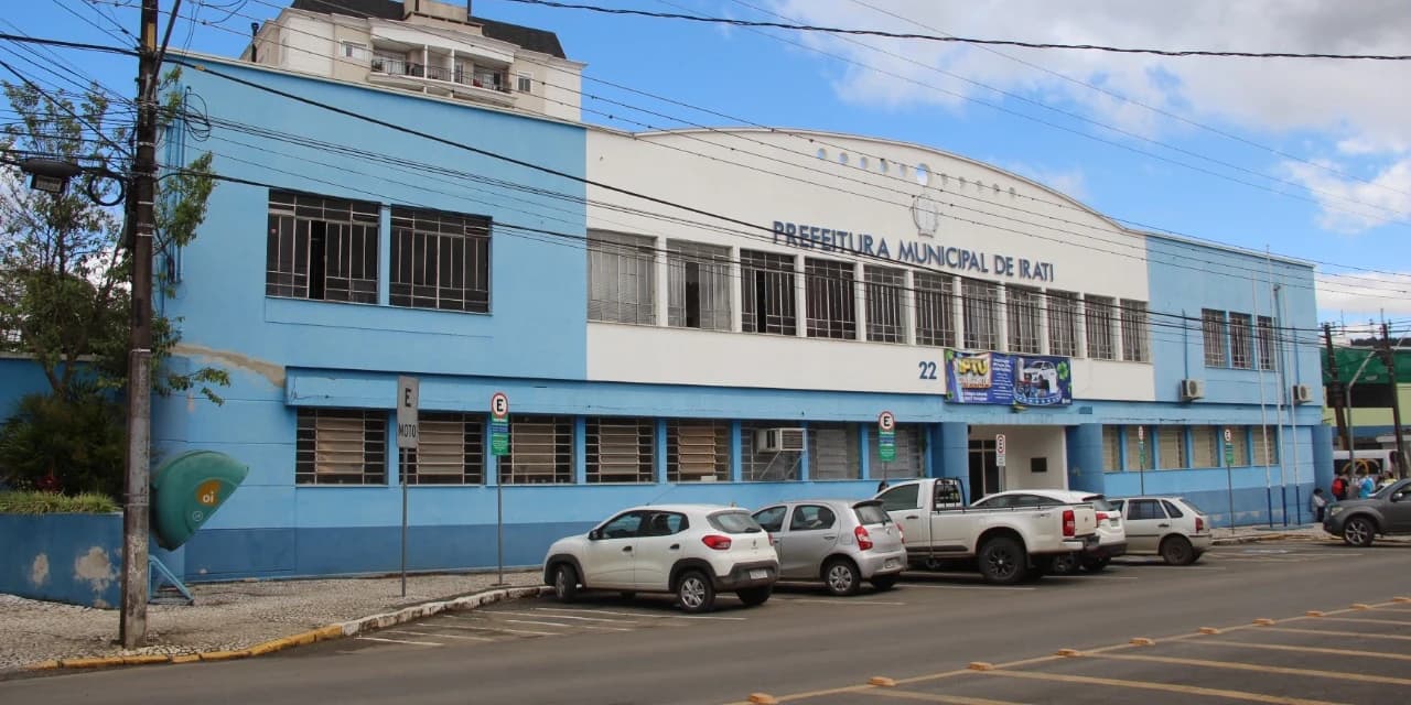 Prefeitura de Irati lança edital de concurso público com 148 vagas