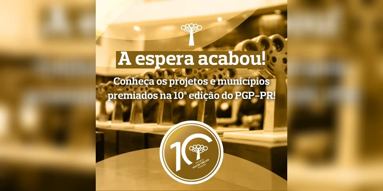 Prudentópolis é finalista do Prêmio Gestor Público Paraná