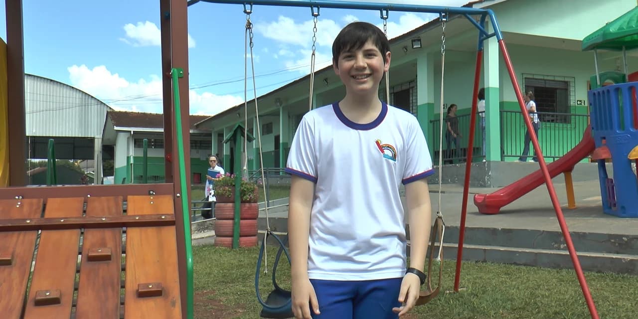 TV NOSSA GENTE: Estudante de Prudentópolis desenvolve jogo e conquista prêmio em concurso do Agrinho