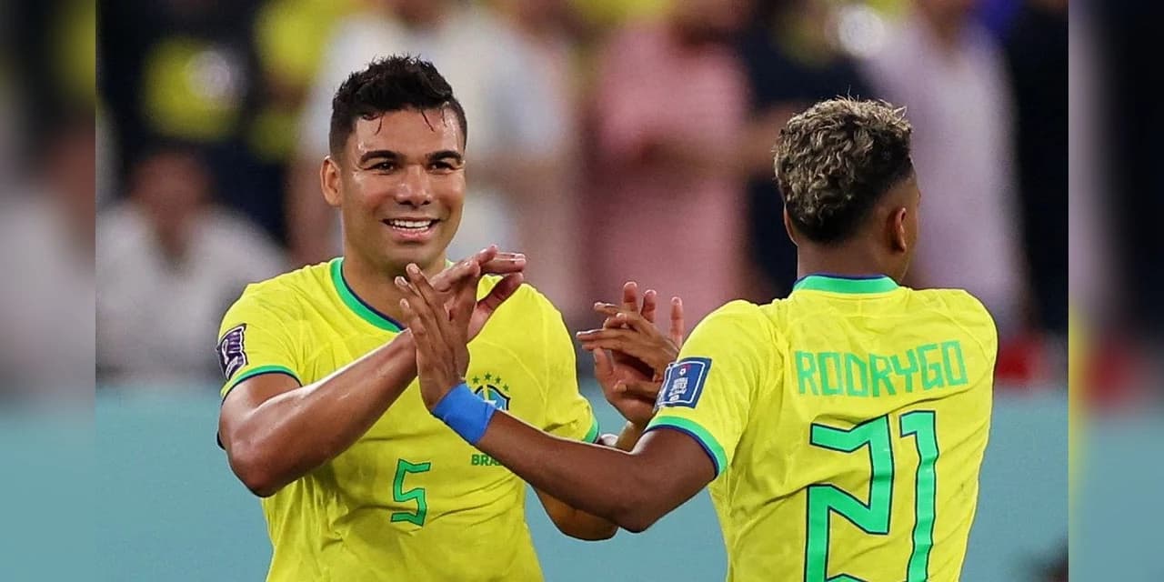 Brasil vence a Suíça e se classifica para as oitavas de final da Copa do Catar