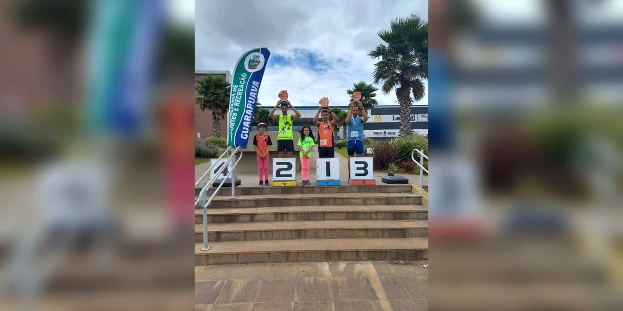 Atletas de Prudentópolis conquistam boas colocações em corridas na região
