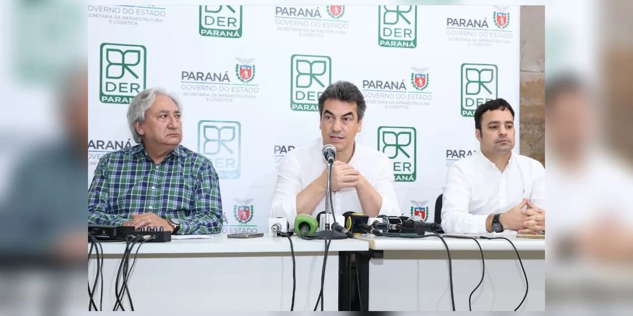 Após acordo, Estado garante execução das obras e trafegabilidade na BR-277