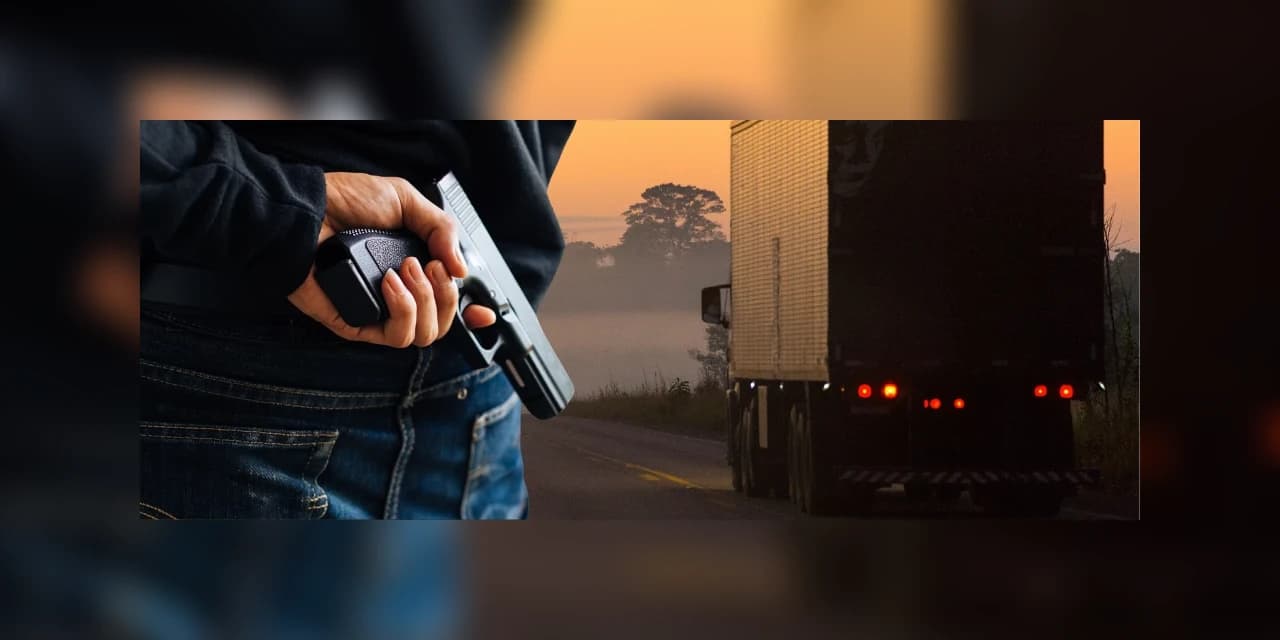 Indivíduos armados roubam caminhão na Br 373 em Prudentópolis