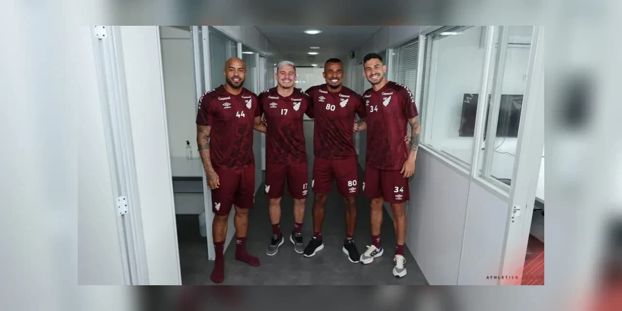 Elenco do Athletico se reapresenta e inicia preparação para a temporada de 2023