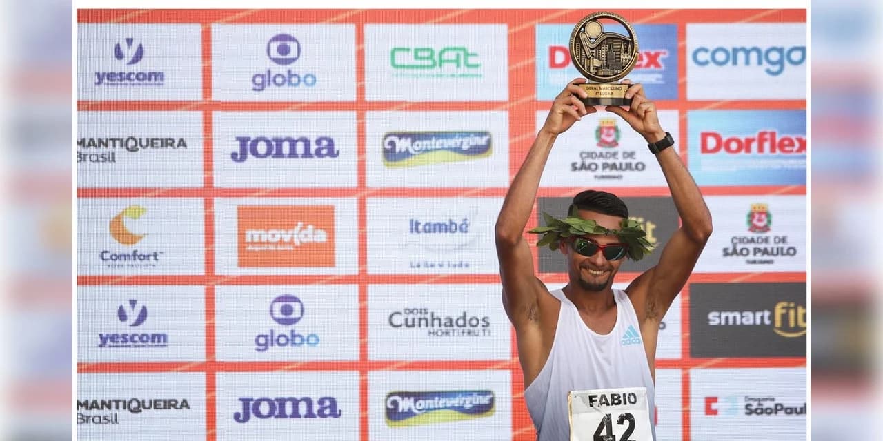Brasileiro chega em quarto lugar na São Silvestre