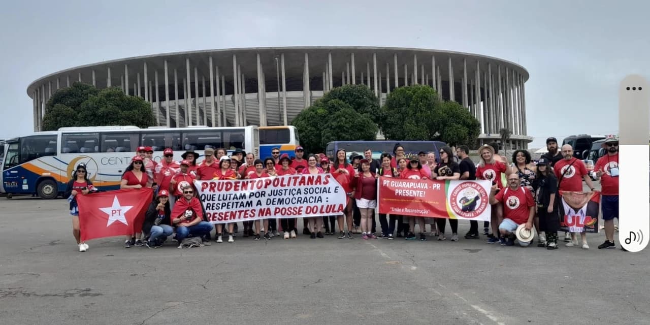 Rumo à Brasília: moradores de Prudentópolis e região encaram quase 30h de viagem para assistir posse de Lula