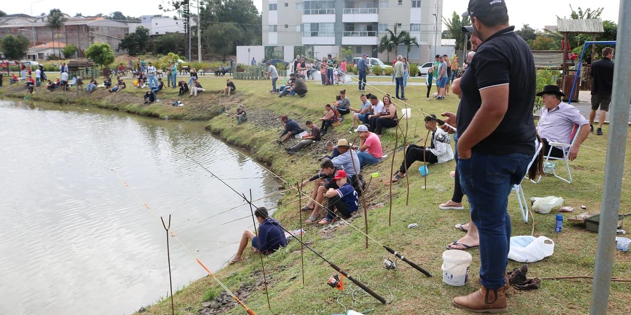 1º Torneio de Pesca João Barulho vai ocorrer no dia 15, no Lago Municipal