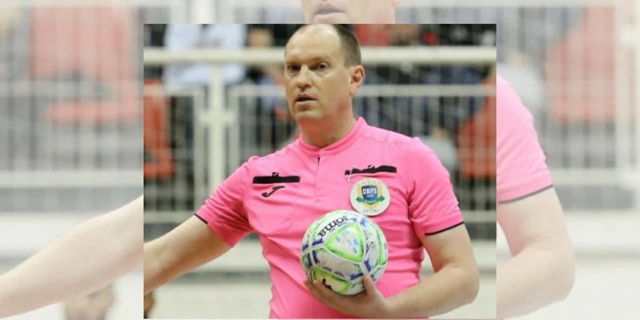 Alfredo Wagner, árbitro prudentopolitano, vai compor quadro internacional de árbitros de futsal