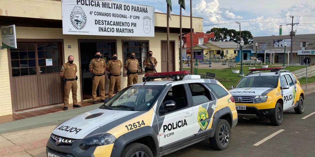 Polícia Militar de Inácio Martins registra ocorrência de contrabando e descaminho