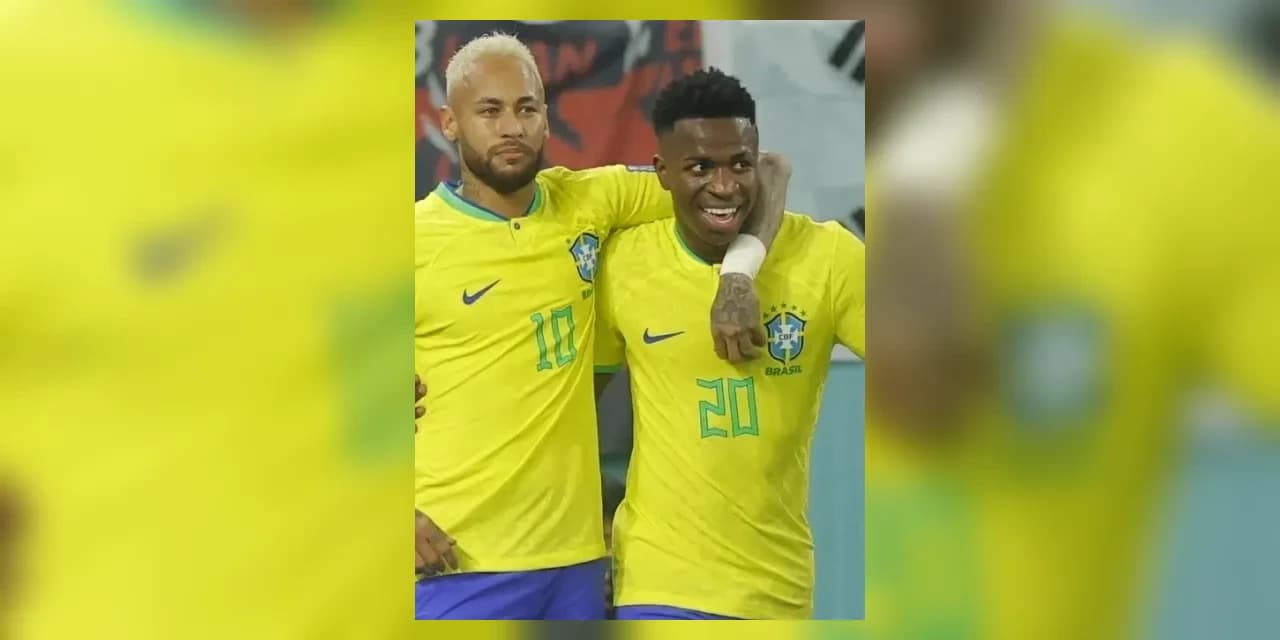 Neymar e Vini Jr. estão entre indicados a melhor jogador do mundo da Fifa.