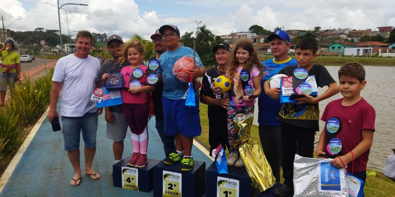 Torneio “João Barulho” realizado no lago municipal movimentou Prudentópolis no último domingo