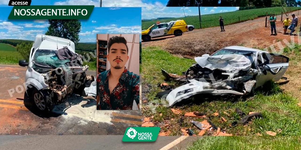 Jovem de 23 anos morre em um gravíssimo acidente em Curiúva