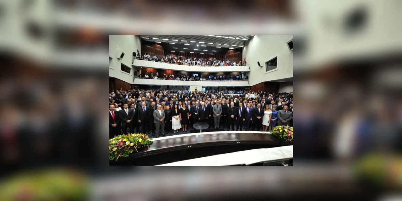 Deputados da 20ª legislatura serão empossados na Assembleia Legislativa na quarta-feira (1º)