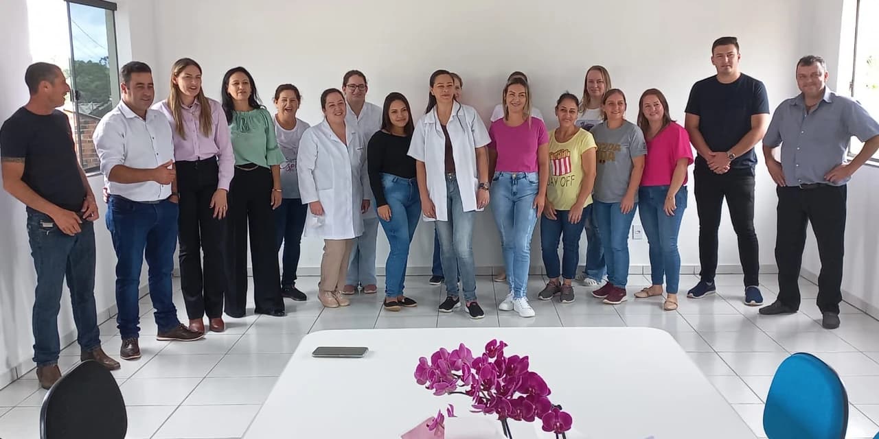 Em Guamiranga prefeito Marcelo Leite inaugura a reforma e ampliação da Clinica da Mulher. VÍDEO!