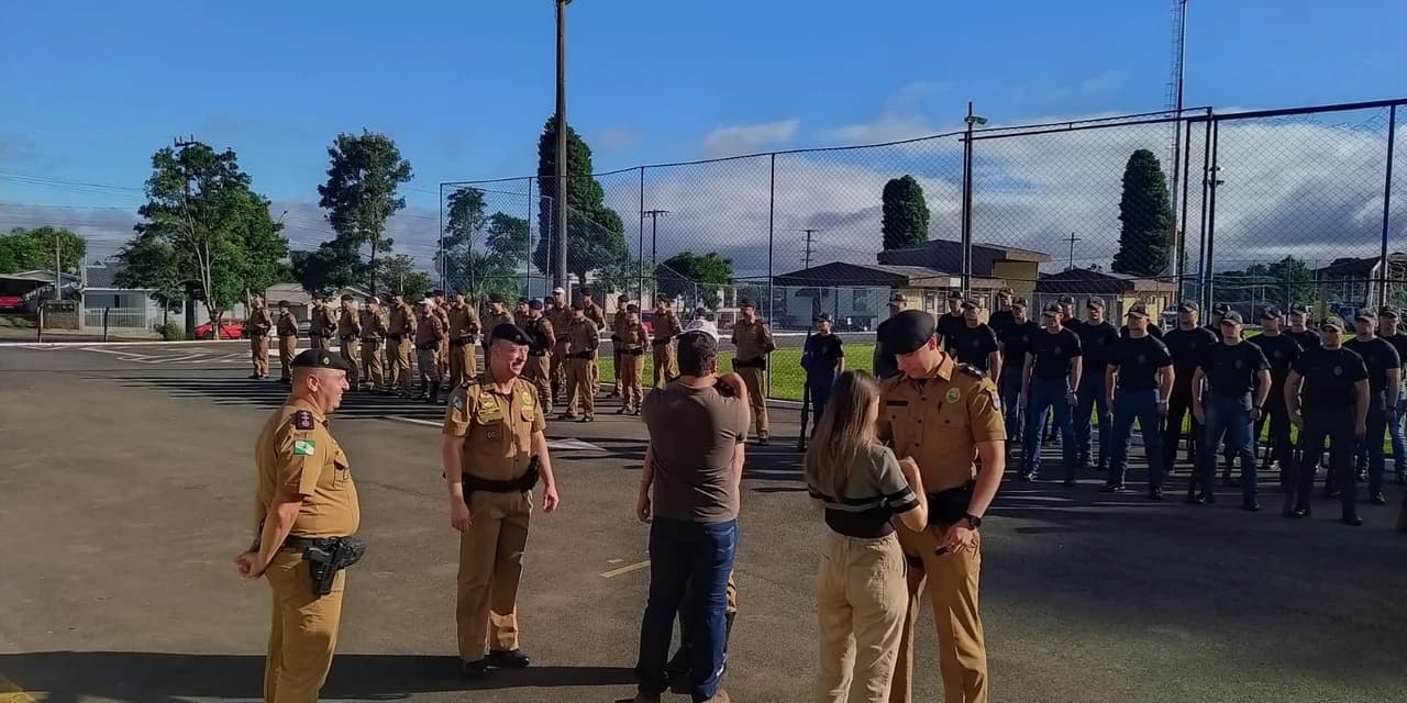 16º Batalhão homenageia policiais que se destacaram em missões
