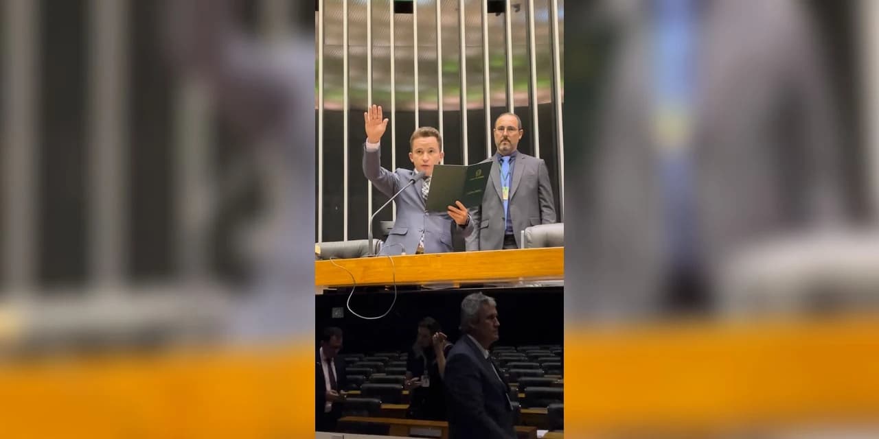 Rodrigo Estacho assume como deputado federal em Brasília