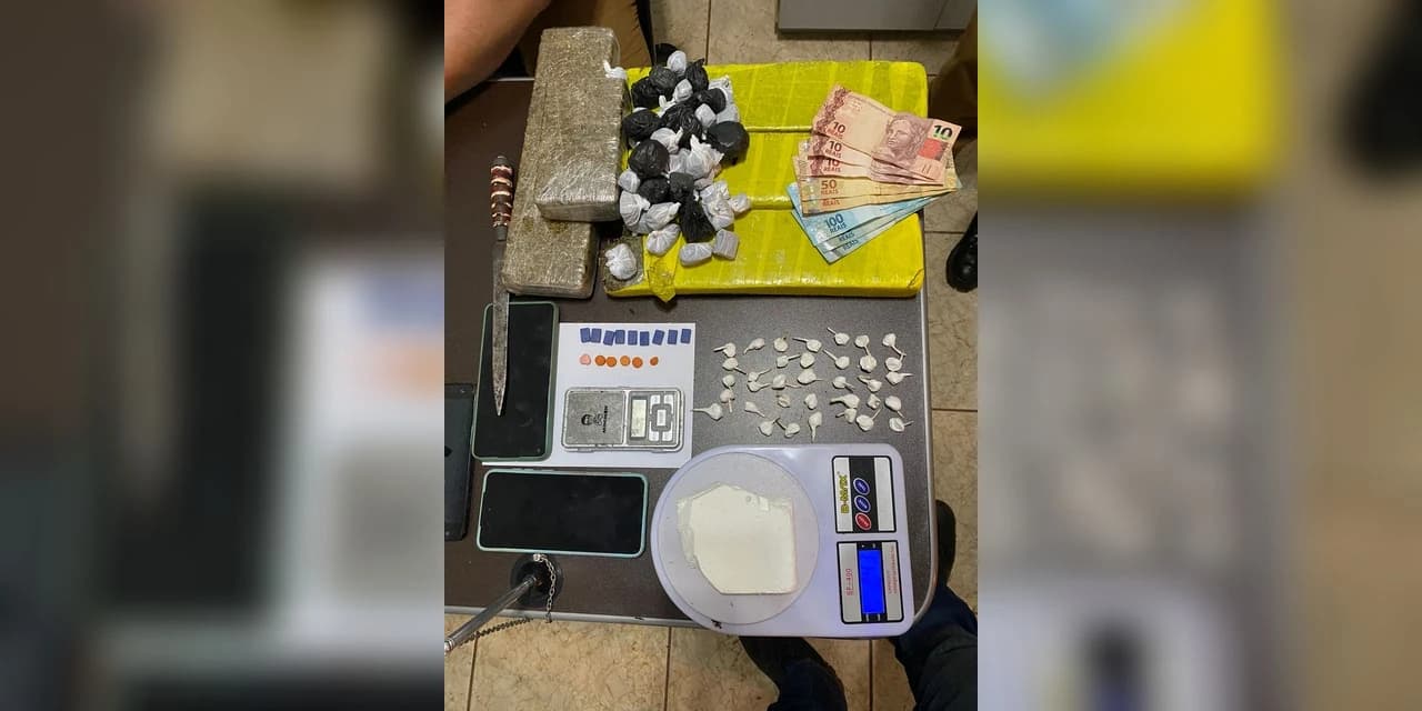 Polícia de Manoel Ribas prende uma das maiores traficantes de drogas da cidade; outras seis pessoas foram detidas