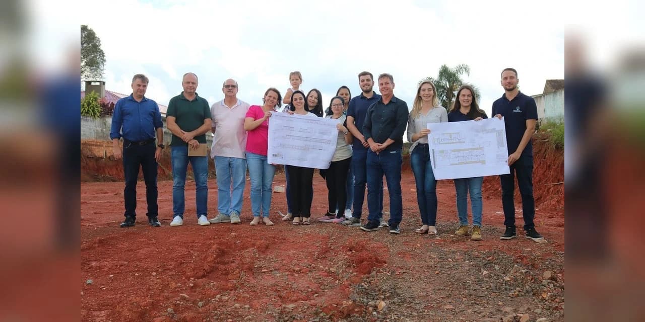 Osnei Stadler assina a ordem de serviço para a construção de um novo Cmei com investimento de 4 milhões. VÍDEO!