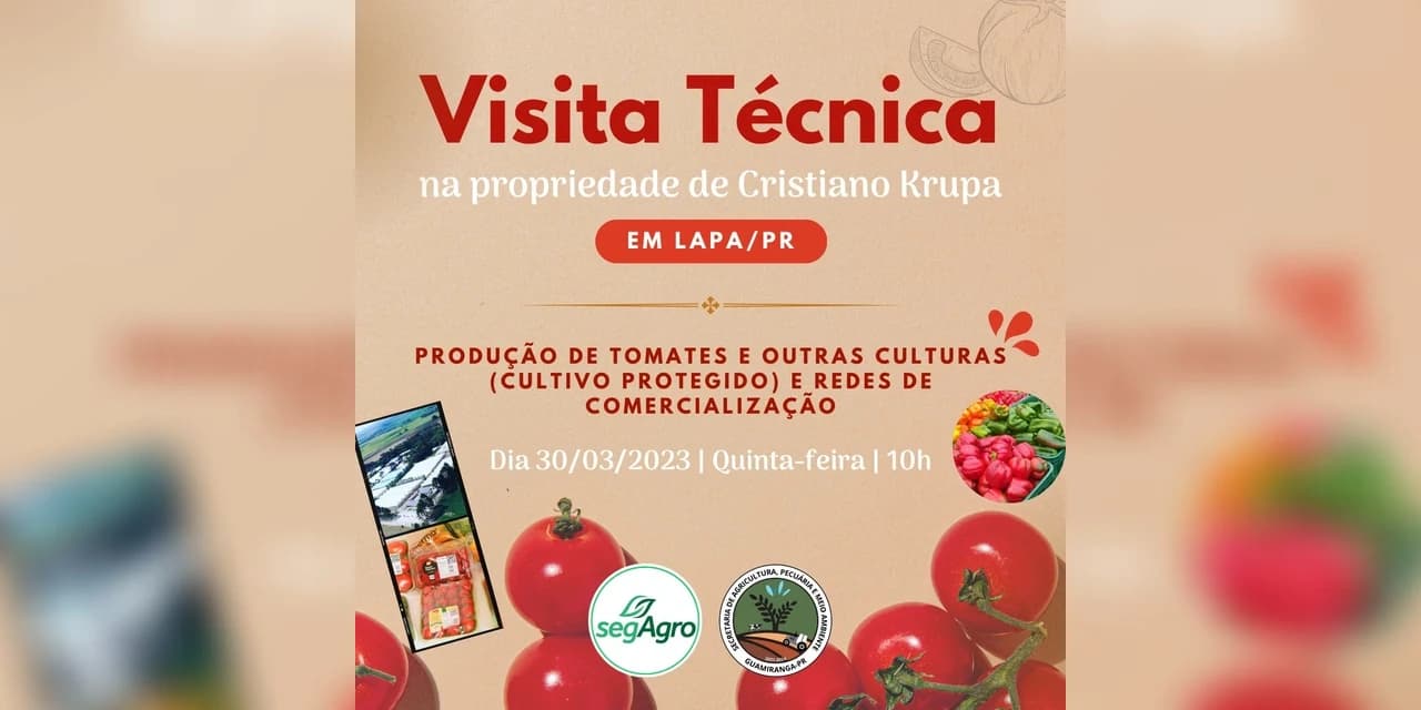 Secretaria de Guamiranga promove visita técnica em propriedade na Lapa; Ainda restam vagas