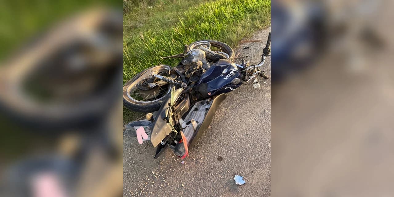 Motociclista morre após colidir de frente em um caminhão na Br 153 em Mallet