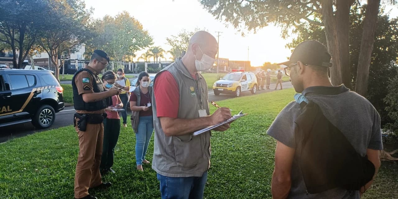Polícia e Assistência Social de Guarapuava realizam Operação Geada
