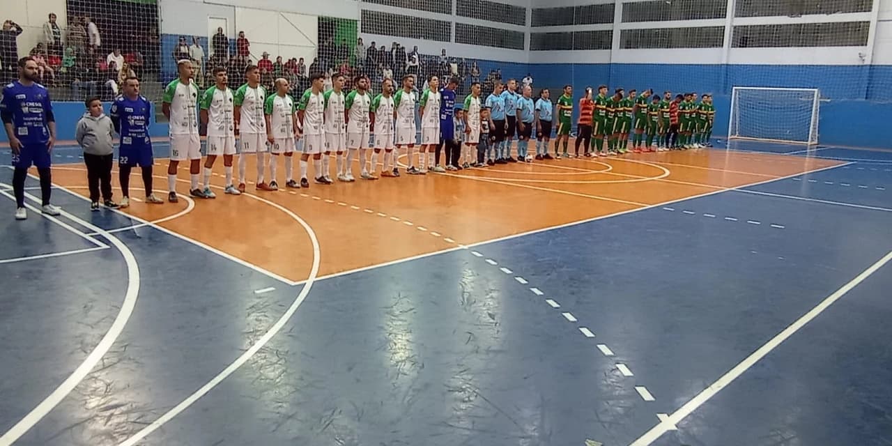Série Bronze: equipe de futsal de Prudentópolis joga contra Cândido de Abreu neste sábado (29)