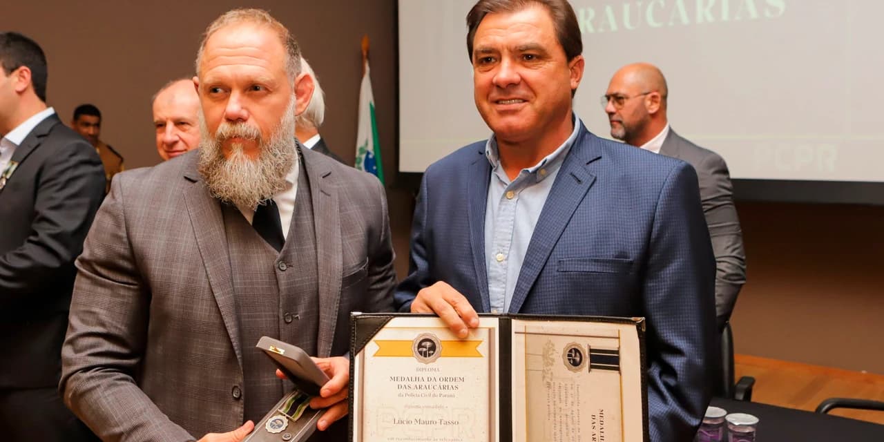 Lucio Tasso, Sub-chefe da Casa Civil é homenageado com a Medalha da Ordem das Araucárias